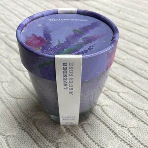 NWOT Williams-Sonoma Lavender Juniper Rose Candle. 9.1 oz. 45 hr burn time.